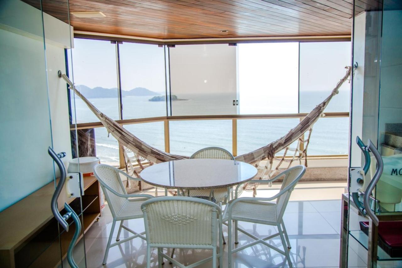 Apto Frente Mar Bal Camboriu Pe Na Areia Fantastica E Encantadora Vista Mar Balneário Camboriú 외부 사진